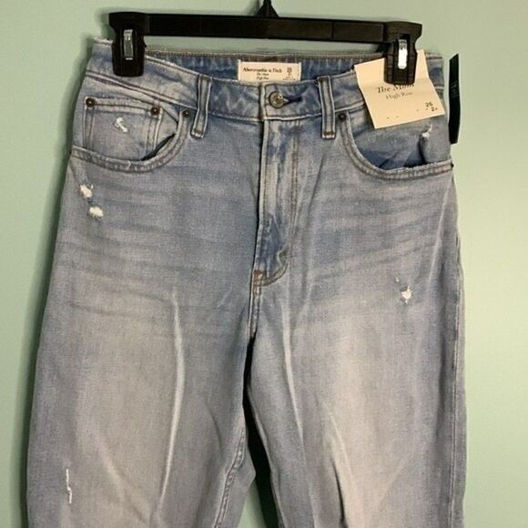 Abercrombie Curve Love The Mom High Rise NWT - Picture 5 of 10